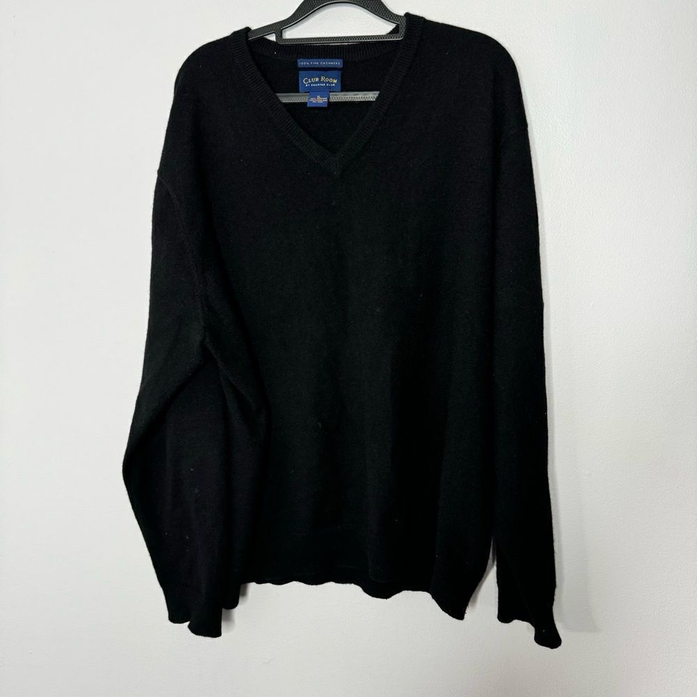 Club Room %100 fine cashmere pullover size XL